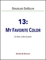 13: My Favorite Color Guitar and Fretted sheet music cover